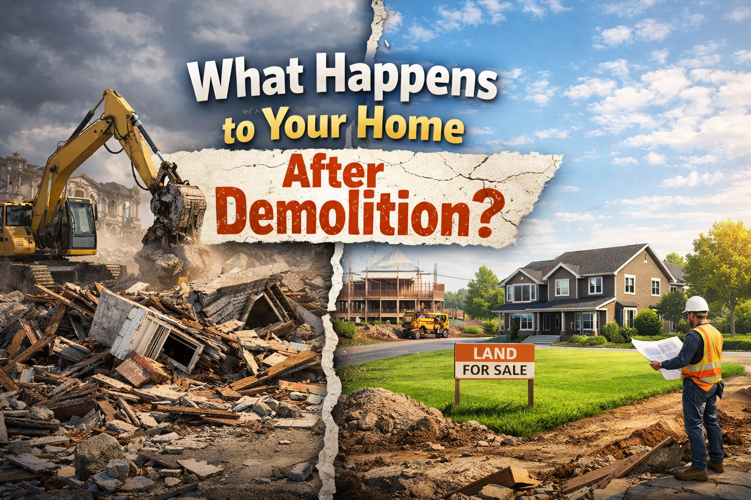 What Happens to Your Home After Demolition?